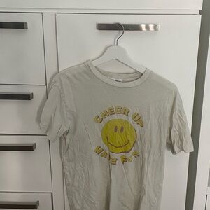Denim forum cheer up have fun graphic tee